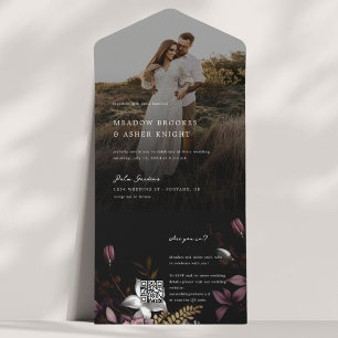 Florence Foto Hochzeitseinladung mit UAWG All In One Einladung