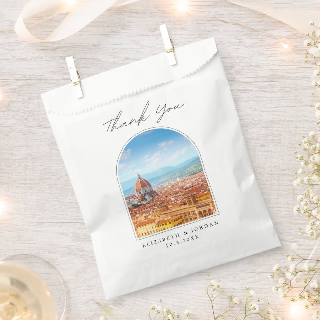 Florence Gastgeschenk Hochzeit Italy Foto Vielen D Geschenktütchen (Ausgeschnitten)