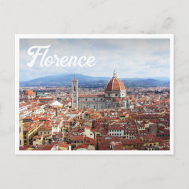Florence Italy Postcard Postkarte