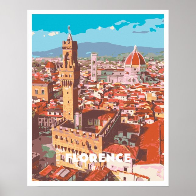 Florence Italy Poster (Vorne)