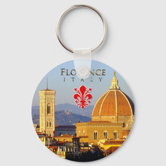 Florence, Italy - Santa Maria del Fiore Schlüsselanhänger (Vorderseite)