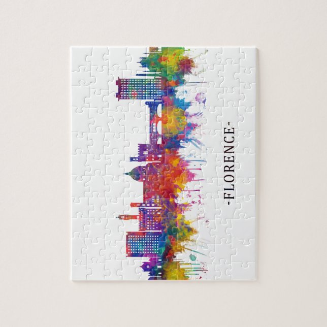 Florence Italy Skyline (Vertikal)