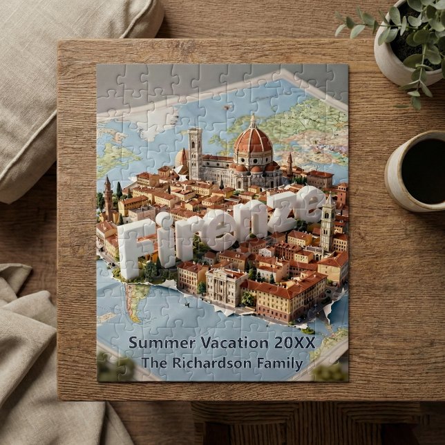 Florence Italy Vacation Trip Souvenir Map  (Von Creator hochgeladen)