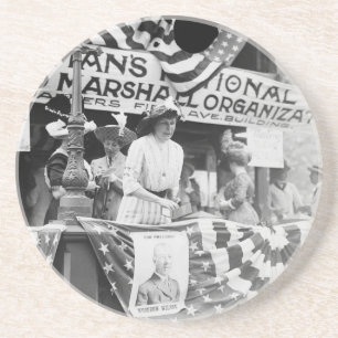 Florence Jaffray Hurst Daisy Harriman Suffragette Getränkeuntersetzer