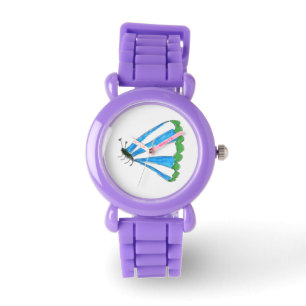 Florence Kids Red Glitzer Watch Armbanduhr