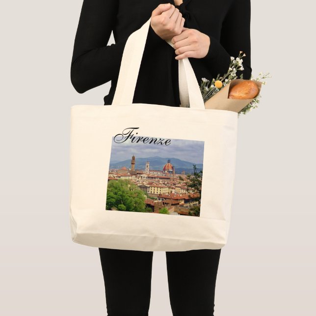 Florence Large Tote Bag Jumbo Stoffbeutel (Vorderseite (Produkt))