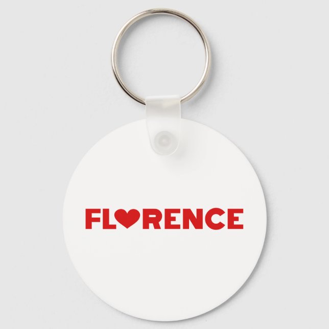 Florence Liebe Schlüsselanhänger (Vorderseite)