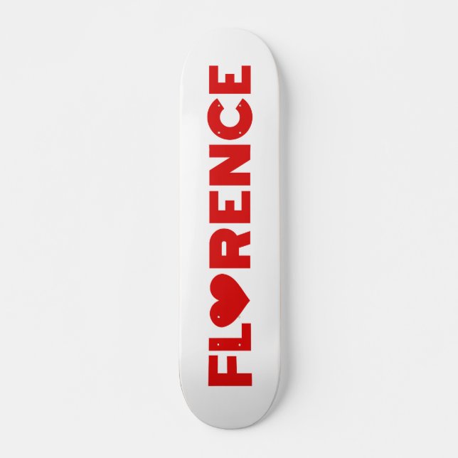 Florence Love Skateboard (Vorne)
