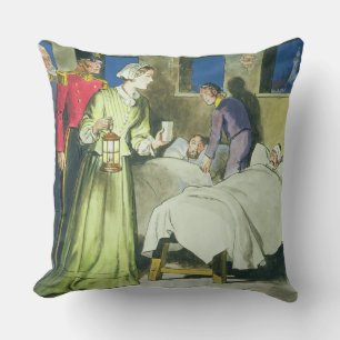 Florence Nightingale (1820-1910) 'von den Blicken Kissen