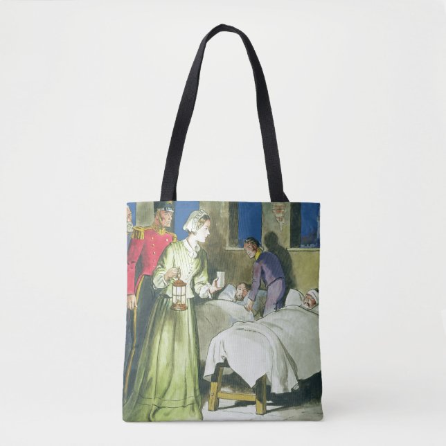 Florence Nightingale (1820-1910) 'von den Blicken Tasche (Vorderseite)