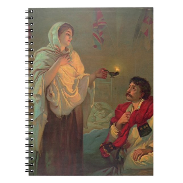 Florence Nightingale 1891 Notizblock (Vorderseite)