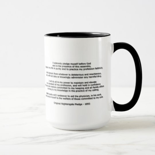 Florence Nightingale-Bürgschaft Tasse