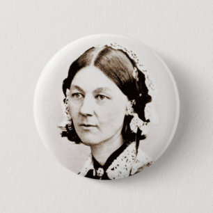 Florence Nightingale Button