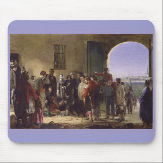 Florence Nightingale, die das verletzte Scutari Mousepad