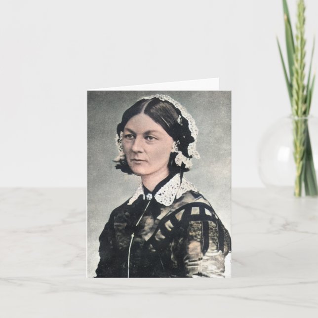 Florence Nightingale Karte (Vorderseite)