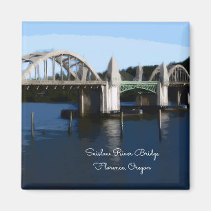 Florence Oregon Suislaw Brücke Magnet