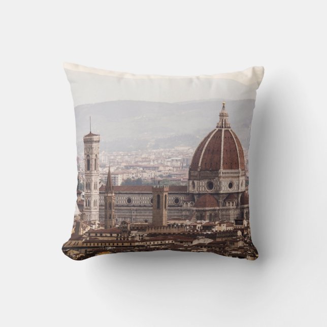 Florence Overlook Square Pillow Kissen (Vorderseite)