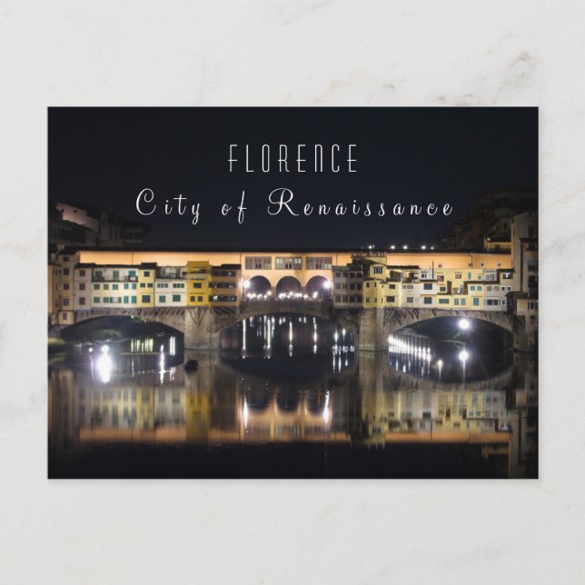 Florence Postkarte (Vorderseite)