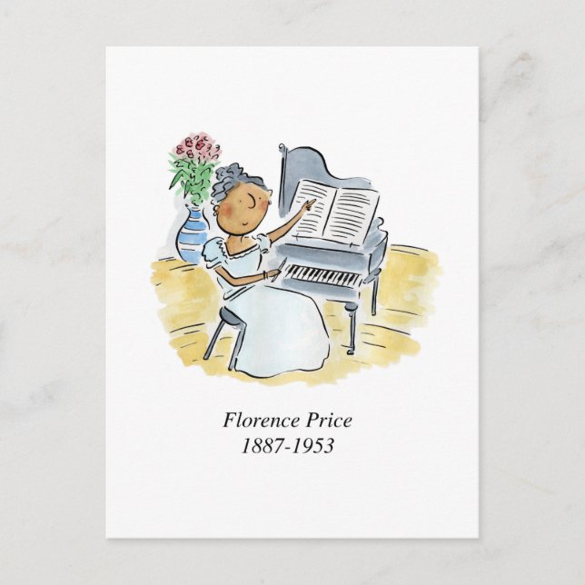 Florence Price Postkarte (Vorderseite)