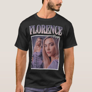 Florence Pugh 90&x27;s Vintage Wesentlichen T-Shir T-Shirt