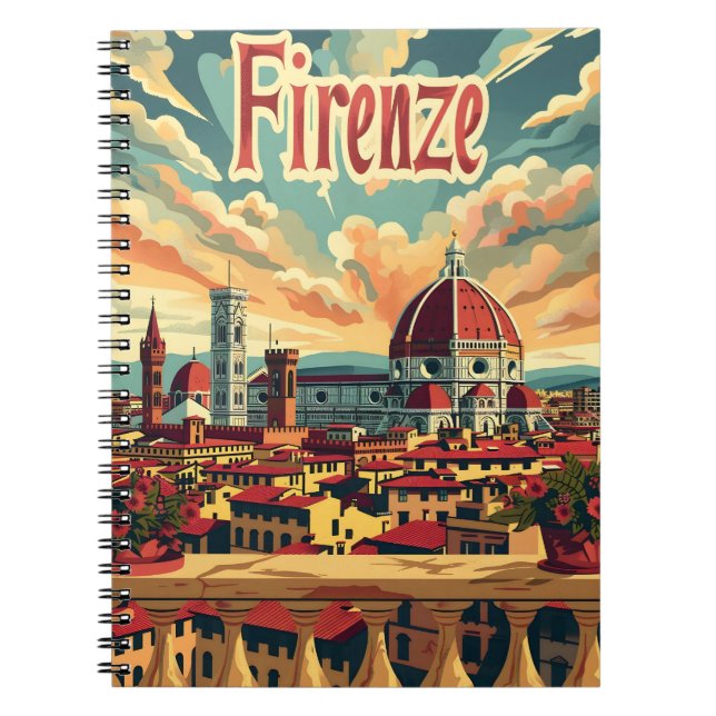 Florence Vintag Notizblock (Vorderseite)