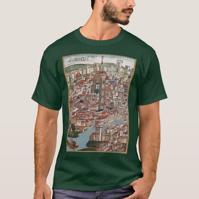 Florencia 1493 Italie T-shirt homme (Devant)