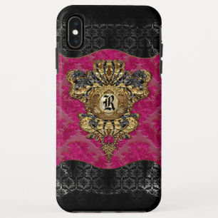 Florendyne Elegant Damask Monogram Case-Mate iPhone Hülle