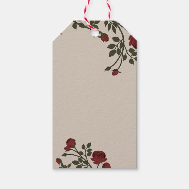 Florentina Rose Geschenkanhänger (Vorderseite)