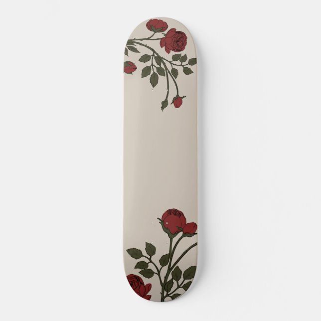 Florentina Rose Skateboard (Vorderseite)