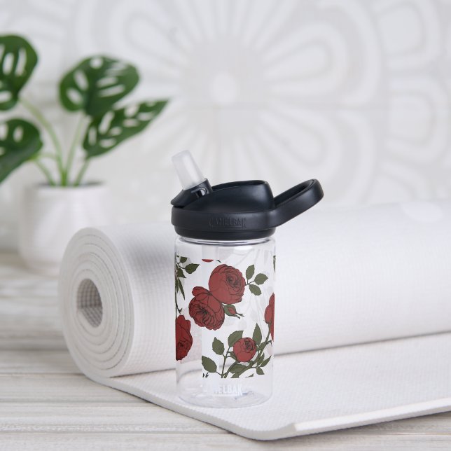 Florentina Rose Trinkflasche (Yoga (gedreht)