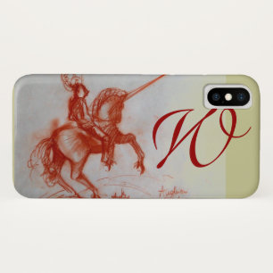 FLORENTINE KNIGHT AUF HORSEBACK-Monogramm Case-Mate iPhone Hülle