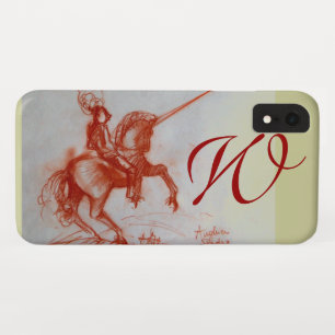 FLORENTINE KNIGHT AUF HORSEBACK-Monogramm Case-Mate iPhone Hülle
