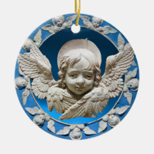 FLORENTINE RENAISSANCE ANGEL KERAMIKORNAMENT