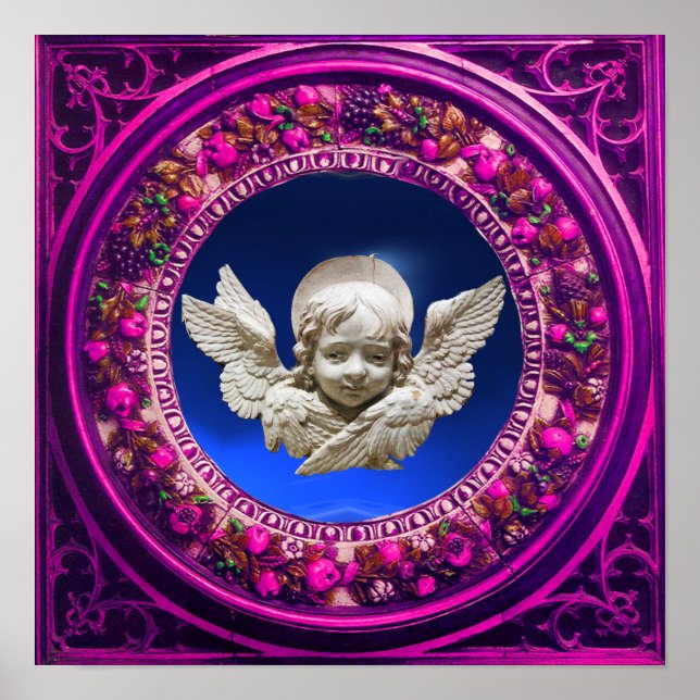 FLORENTINE RENAISSANCE ANGEL MIT BLUMENKRONE POSTER (Vorne)