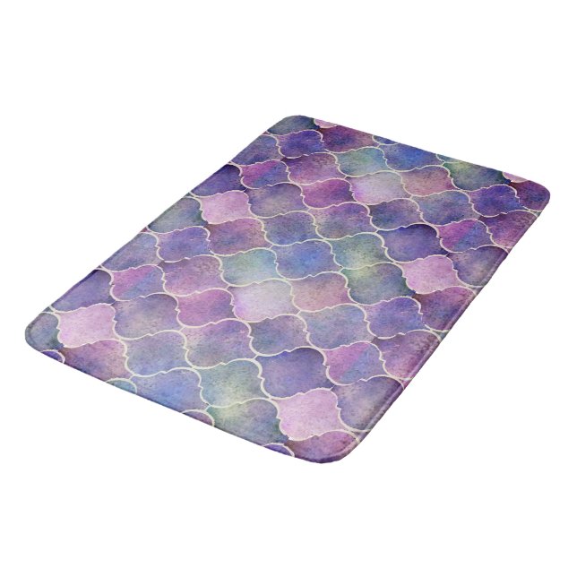 Florentine Tiles Badematte (Schrägansicht)
