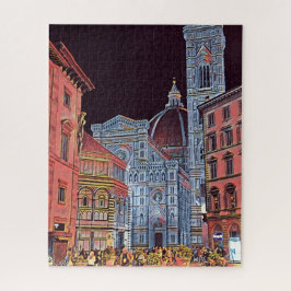Florentiner Künstler Italien Europa mit Duomo