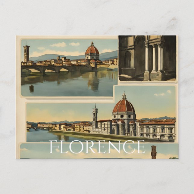 Florenz (4) postkarte (Vorderseite)