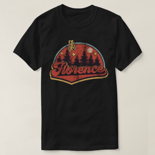 Florenz, Alabama T-Shirt (Design vorne)