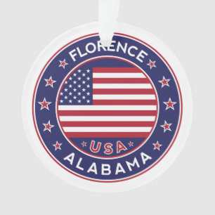 Florenz, Alabama, USA Ornament