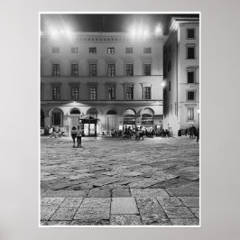 Florenz am Abend Poster