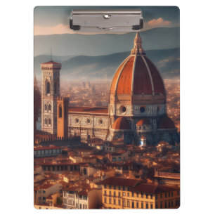 Florenz Duomo Santa Maria del Fiore Italien Reise Klemmbrett