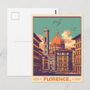 Florenz, Firenze italy Reisegeschenke Postkarte