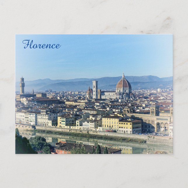 Florenz, Florenz Postkarte (Vorderseite)