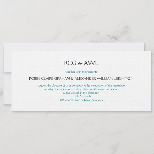 Florenz: Getreide:Einladung Einladung (Vorderseite)