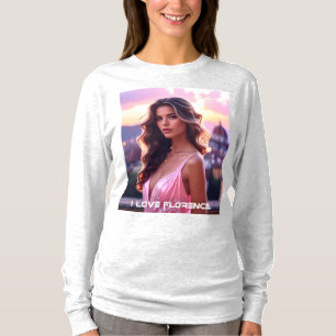 FLORENZ - ICH LIEBE FLORENZ - ITALIEN T-Shirt