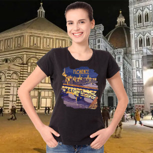 Florenz in der Nacht T-Shirt