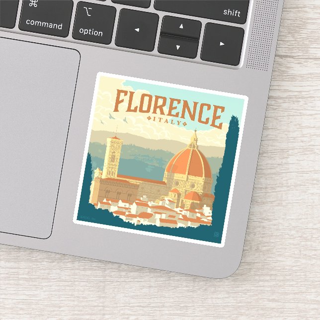 Florenz, Italien Aufkleber (Detail)