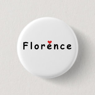Florenz Italien Button