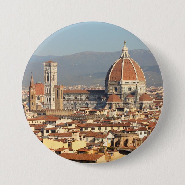 Florenz, Italien Button (Vorderseite)