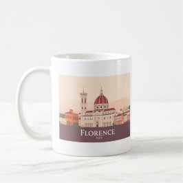 Florenz Italien Duomo di Firenze Pastel Travel Kaffeetasse